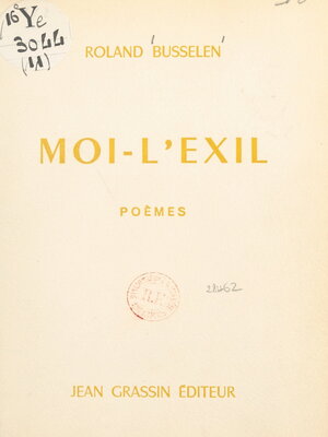 cover image of Moi-l'exil